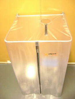 Cabine em PVC do kit de sauna ayurv�dica