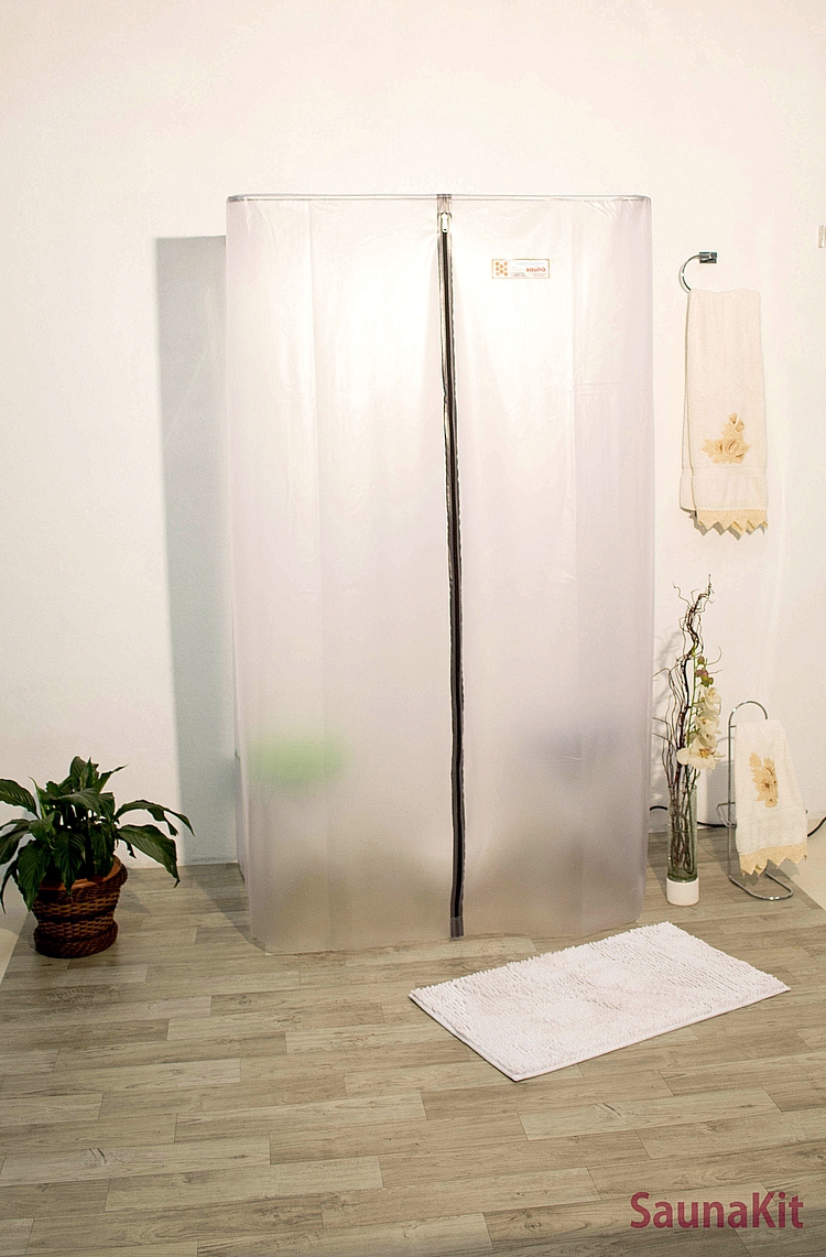 Kit de sauna individual instalado Kit de sauna individual instalado